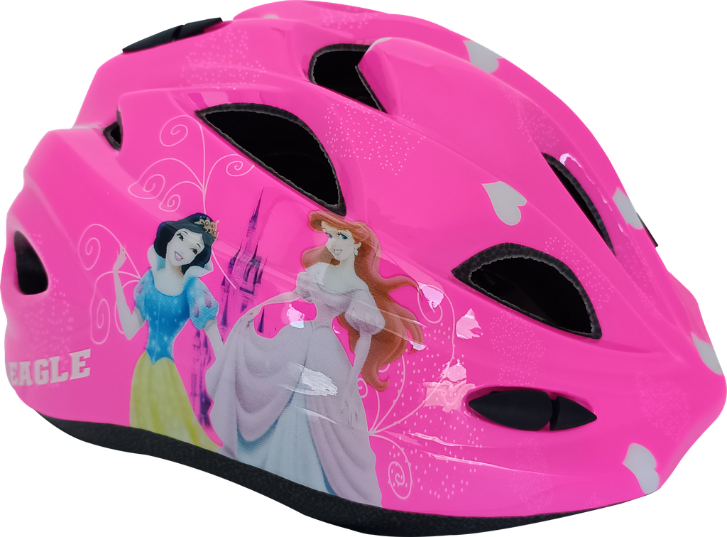 Casco niño EAGLE-F out mould pink PRINCESAS