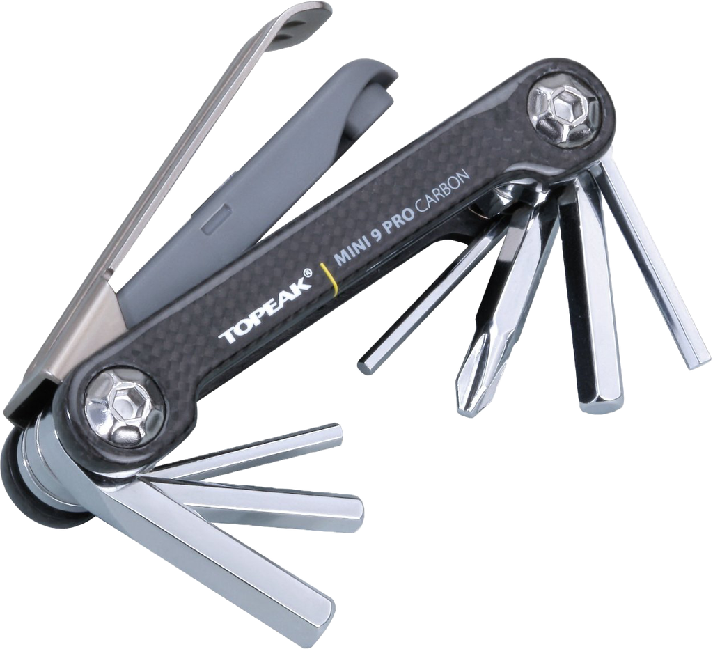 H-Navaja TOPEAK mini 9 PRO CB c/estuche TT2542 carbon