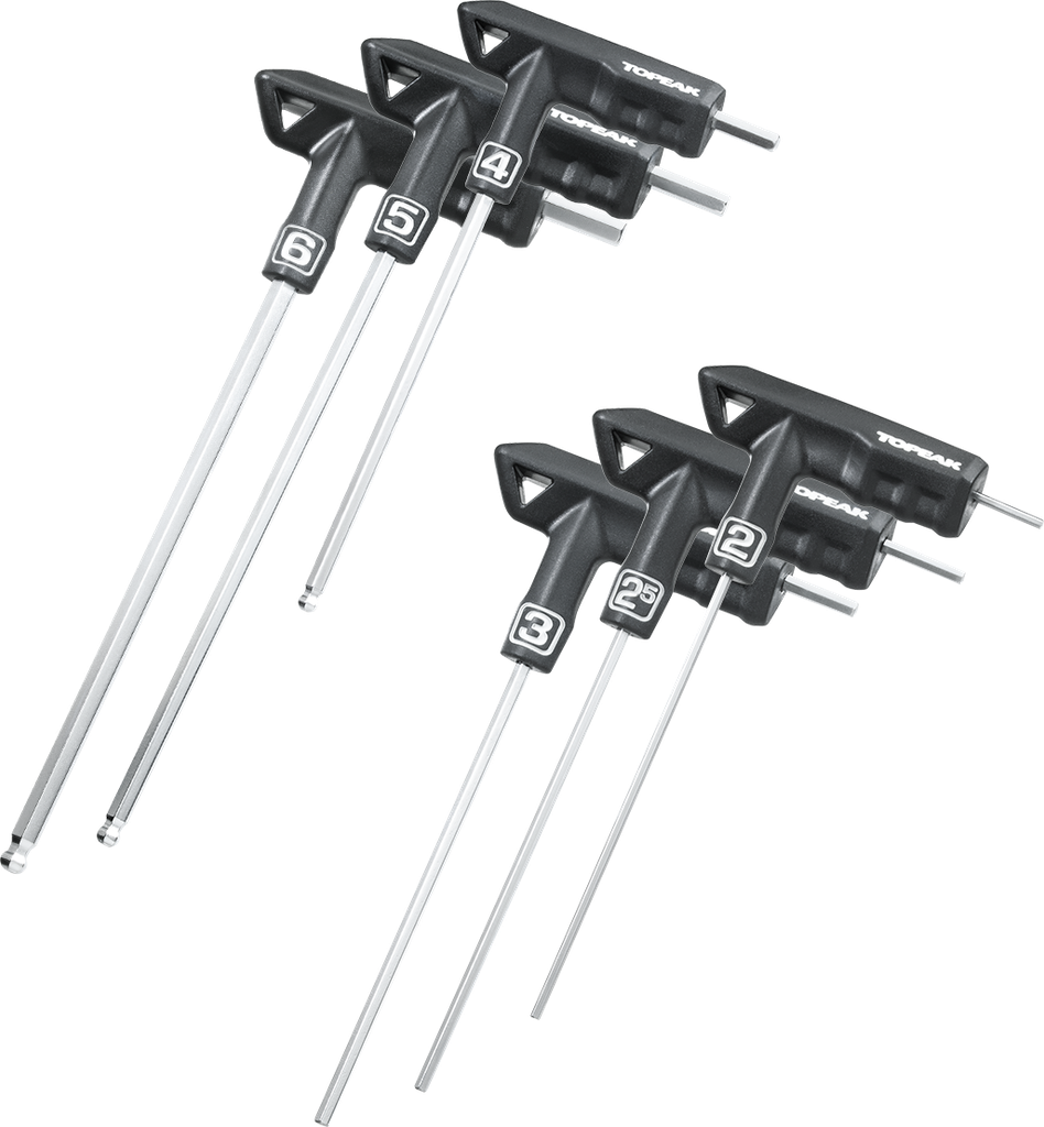 H-Set TOPEAK de exagonales Taller TPS-SP01