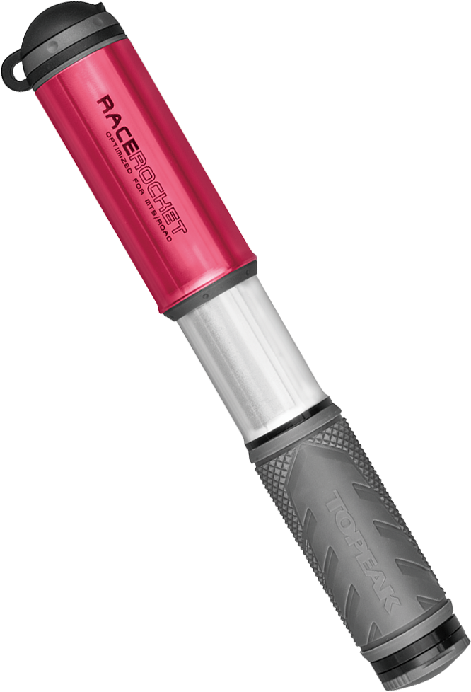 Inflador TOPEAK RaceRocket TRR-2R compact black/red