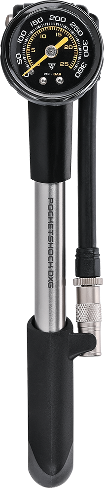Inflador TOPEAK p/suspension POCKET SHOK DXG TPSDXG-1 c/medidor