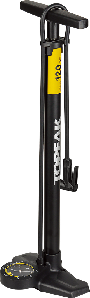 Inflador TOPEAK piso JOEBLOW URBAN EX 120psi TJB-UE1 black/yellow