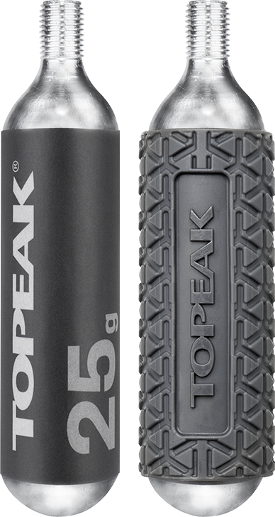 Kit TOPEAK reparación CO2 25G 2PCS TCO25-3 c/protector de silicona