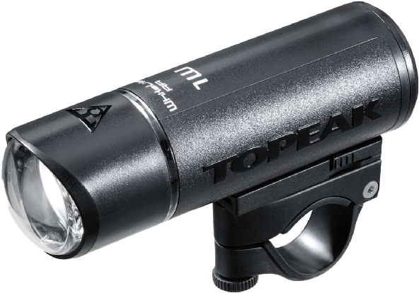 Lampara TOPEAK delant TMS027 black H1W AA