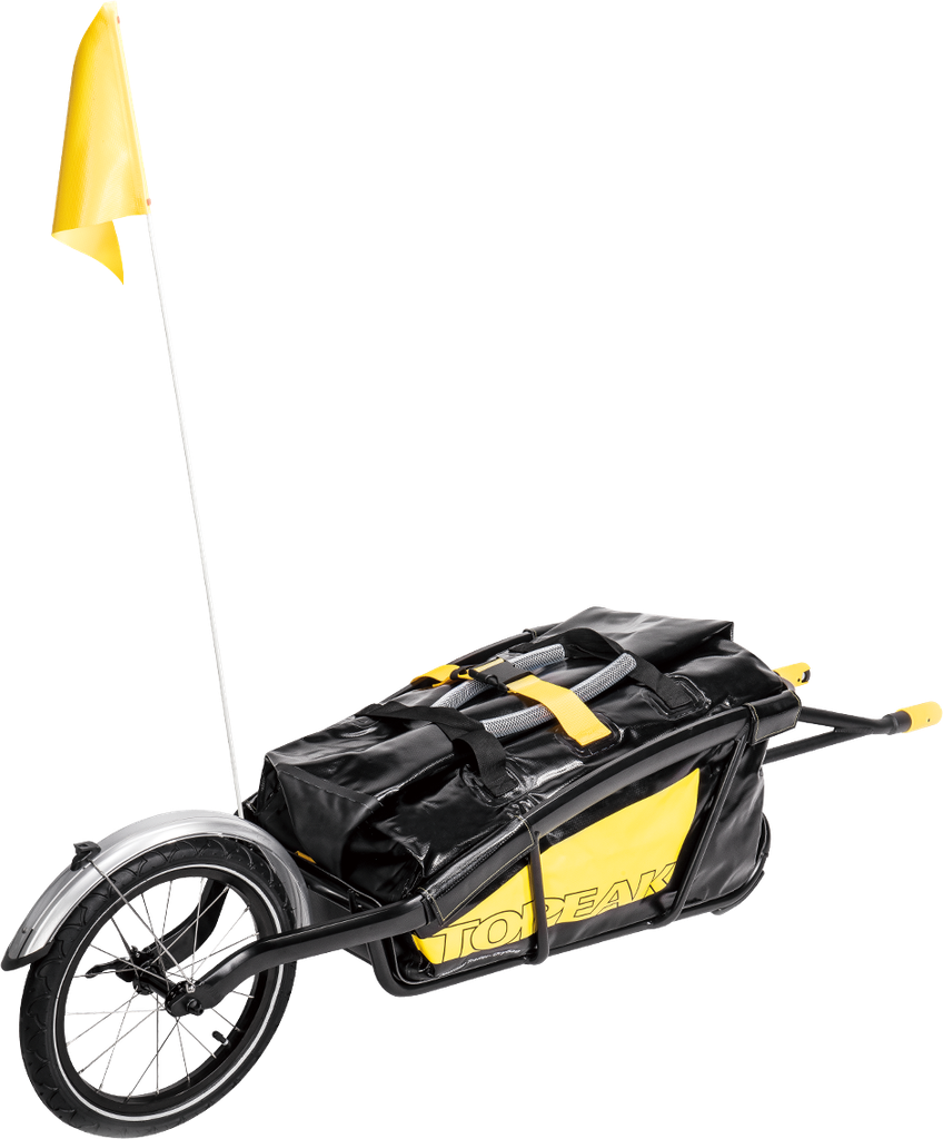 Trailer TOPEAK Journey TTR-01 c/maleta impermeable black/yellow