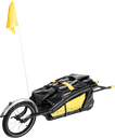 Trailer TOPEAK Journey TTR-01 c/maleta impermeable black/yellow
