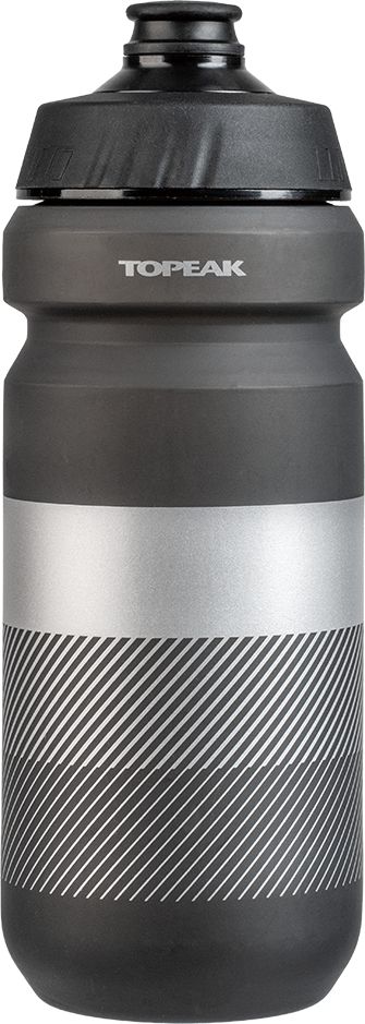 Caramañola TOPEAK 650ml BLACK/ SILVER TB-650B2