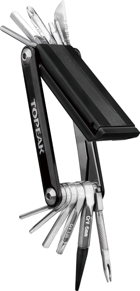 H-Navaja TOPEAK TUBI 18 mini tool black TUB-18B 18 fun w/tubeless tire repair kit 