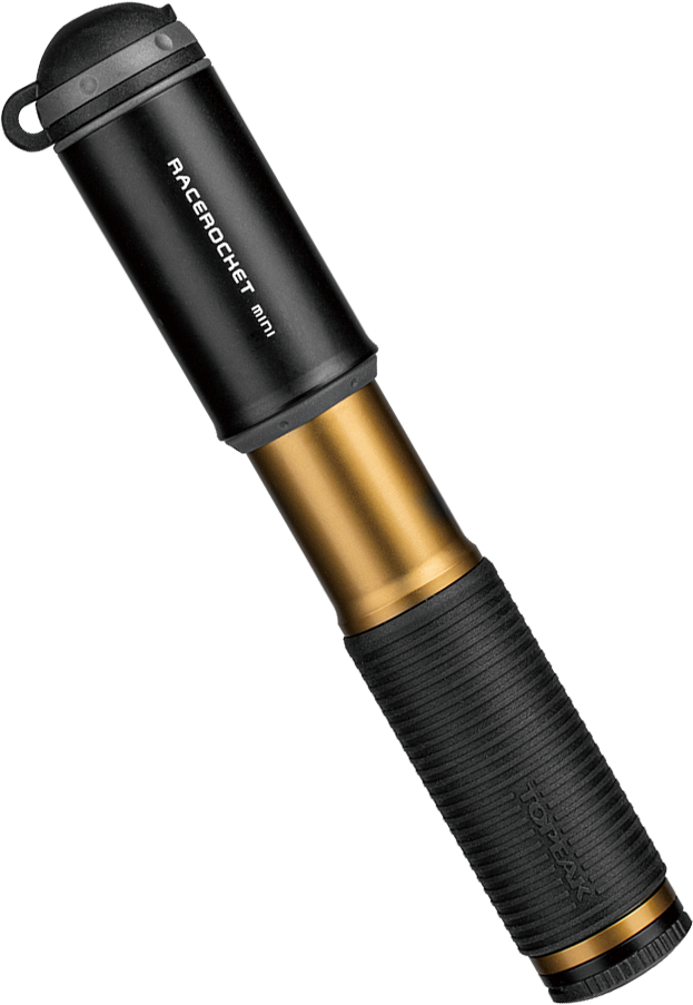 Inflador TOPEAK TRR-M1GD RACE ROCKET MINI, GOLD
