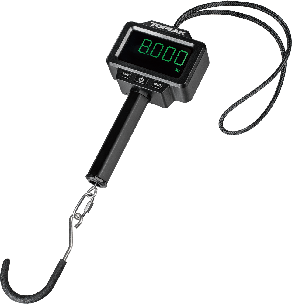 Balanza digital TOPEAK TWSC02 pantalla giratoria 360 grados
