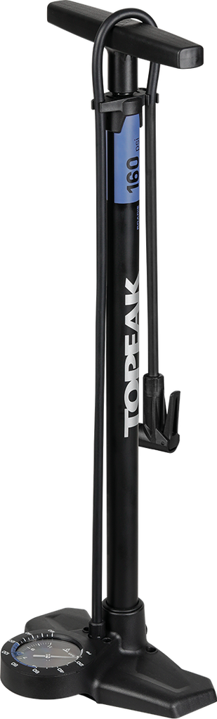 Inflador TOPEAK piso JOEBLOW ROADIE EX 160psi TJB-RE1 black/ blue