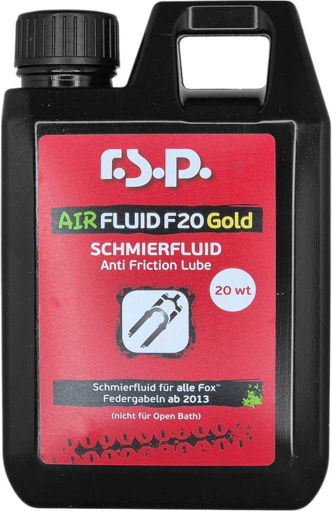 Aceite RSP Air Fluid F20 Para camara de aire Fox 250ml 62610002
