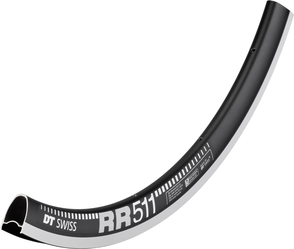 Aro DT SWISS 700 RR511 alum 32mm 24H p/tubeles black