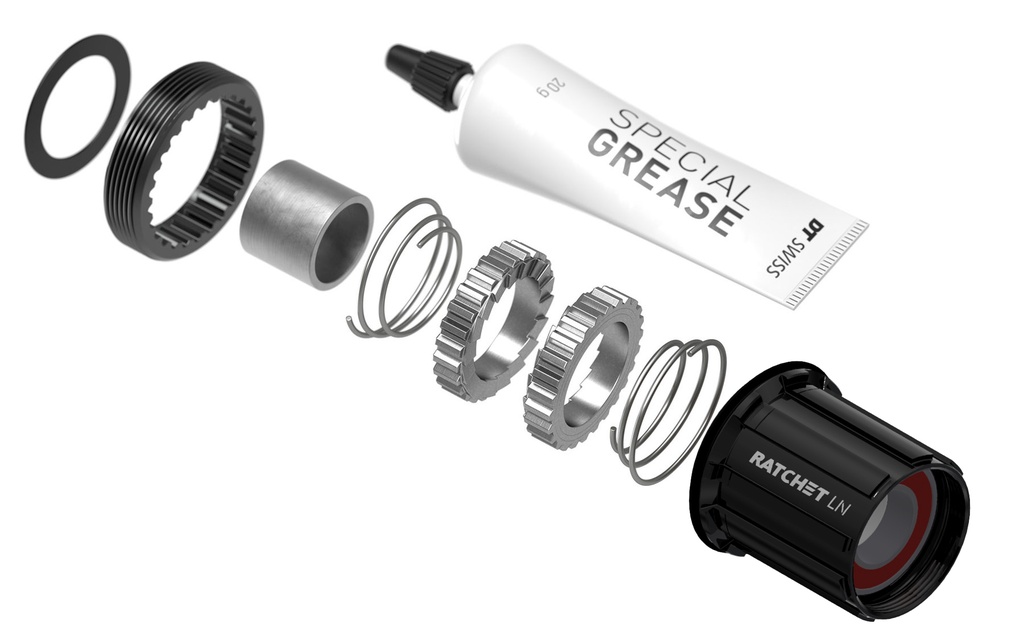 Kit DT SWISS Ratche LN conversion 3 pawl a ratchet c/freewheel Shimano HG-R