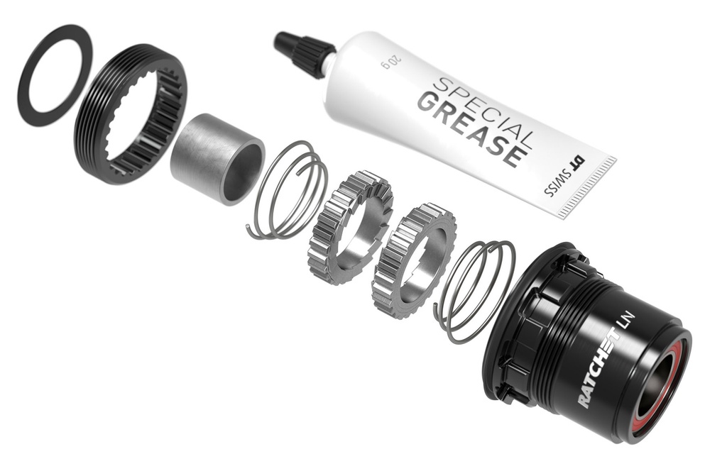 Kit DT SWISS ratche LN conversion 3 pawl a rache c/freewheel Sram XDR 
