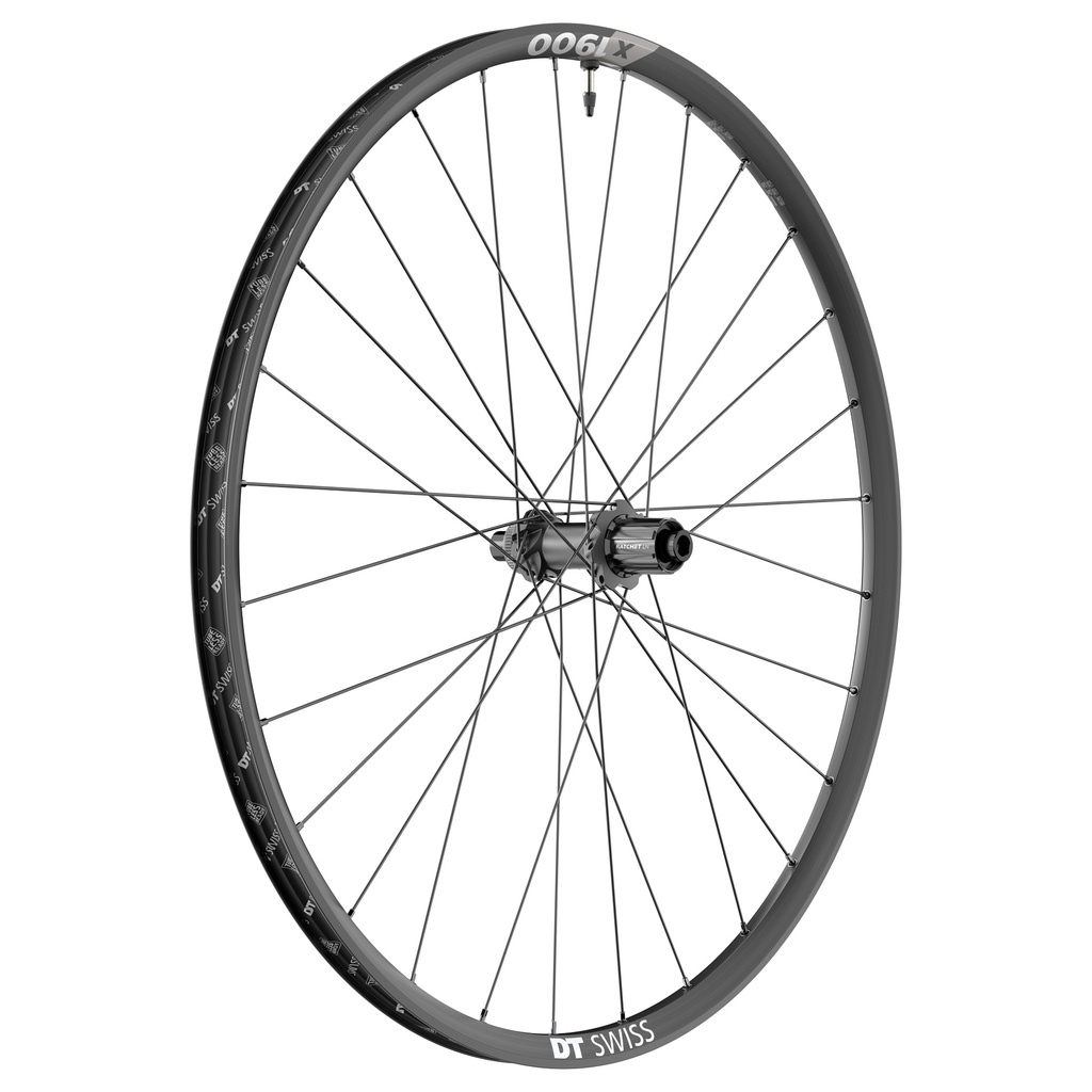 Rueda DT SWISS 29 X 1900 SPLINE center lock 142x12mm Shimano HG - Ratchet LN18 posterior