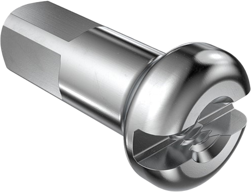 Cabeza de radio  DT SWISS acero 2x12mm niquelado