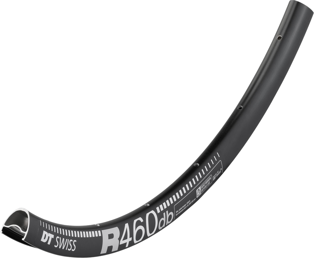 Aro DT SWISS 700 R 460 alum 23mm 24H p/tubeles disc black