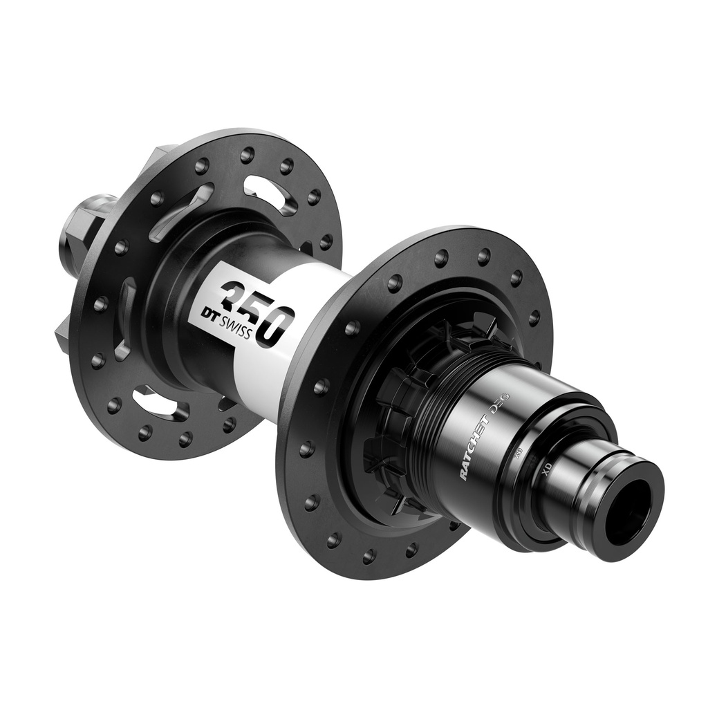 Manzana DT SWISS MTB 350 148x12mm 28h-tipo J Sram XD6bolt post black