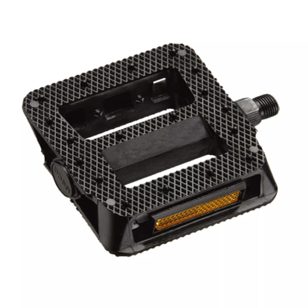 Pedal NECO MTB-BMX plast 9/16 plano black WP406 CN