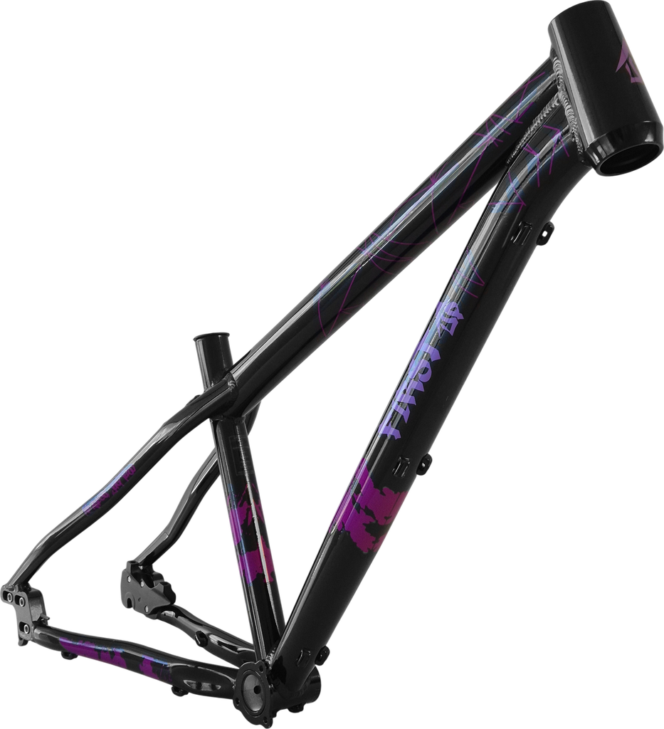 Cuadro F1RST UP 26-27,5 STUNT/DIRT disc plr/31.6 black/purple