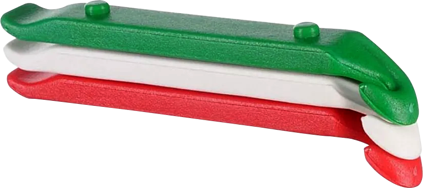 H-Desmontallantas VITTORIA de llanta 3pcs Italian flag 1Z15TL0300752BK