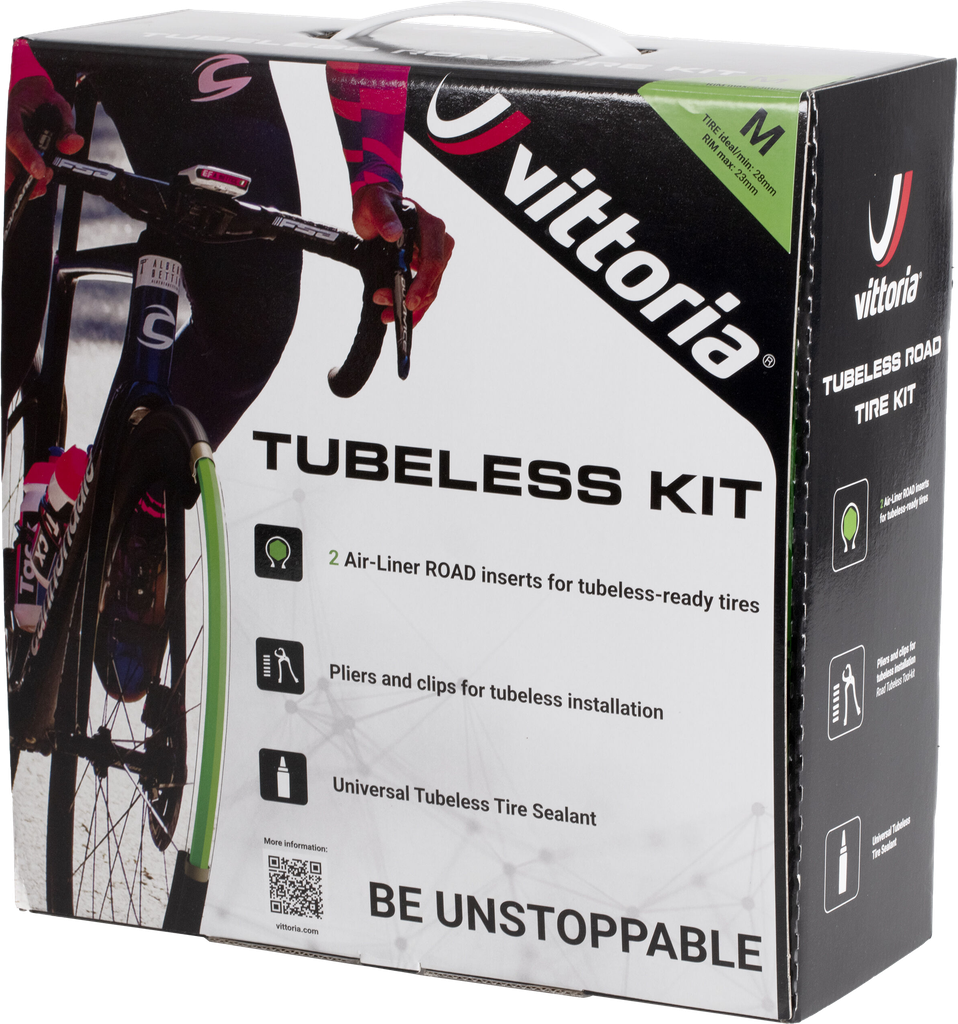 Kit VITTORIA TLR road S Air-Liner 700x23/26 sellan tool 11P00048