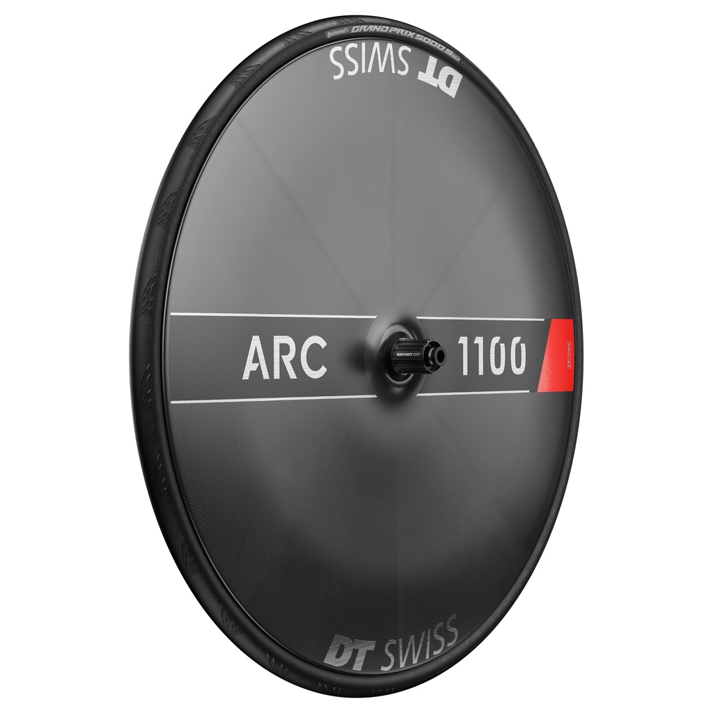 Rueda Lenticular DT SWISS ARC 1100 700c center lock 142x12mm posterior 