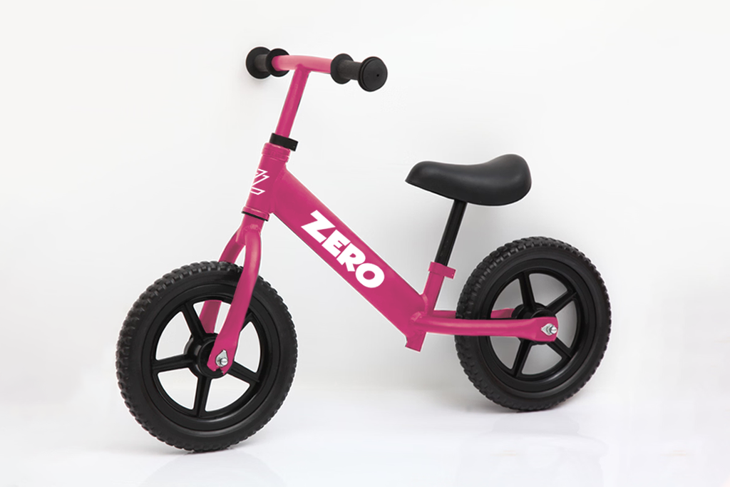 Bicicleta ZERO 12 pink R/EVA 