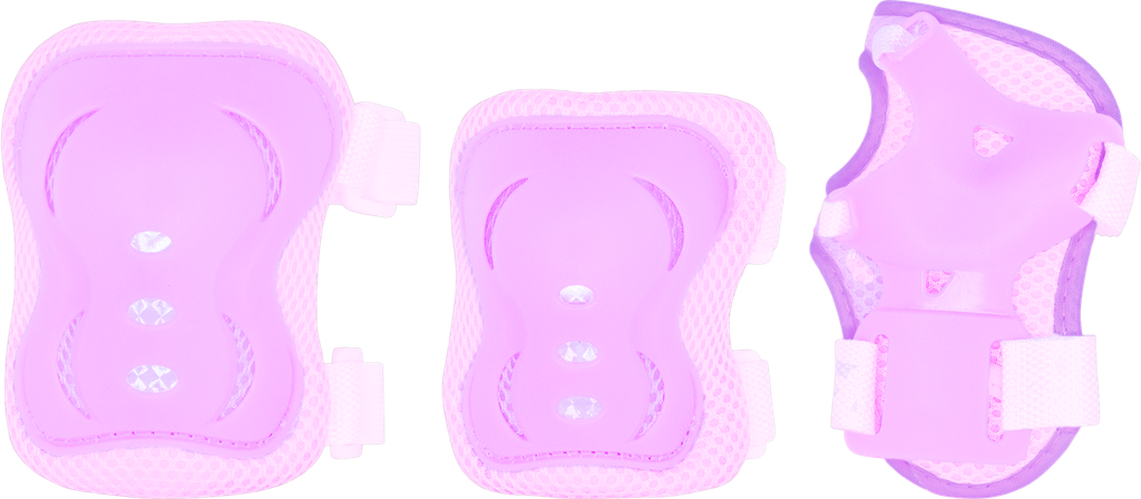 Kit GRAVITY protecciones niña purple