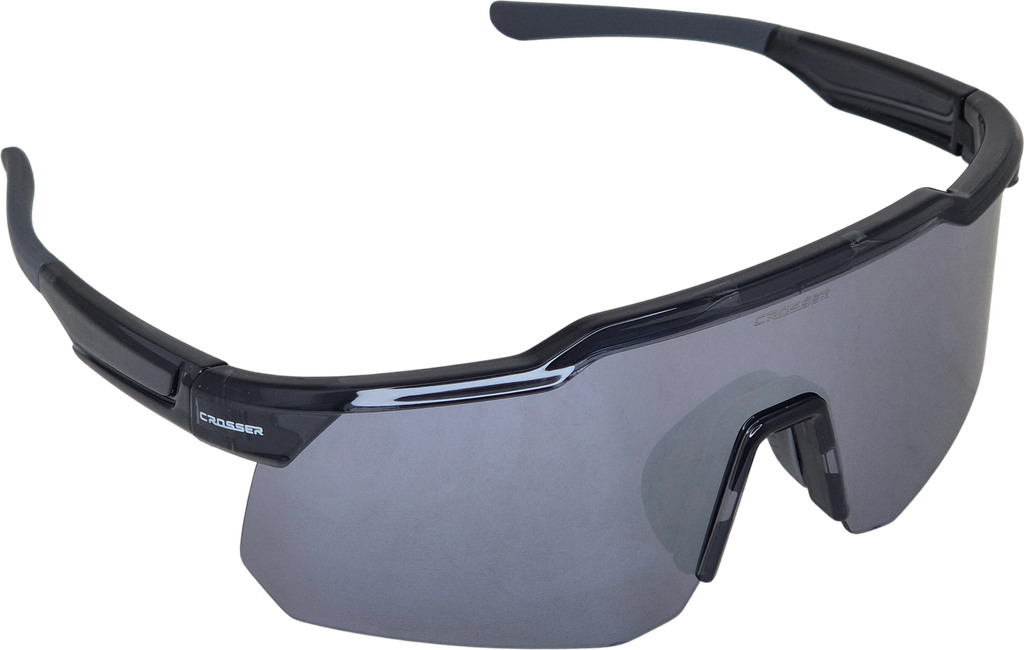 Gafas CROSSER REVO EG-503 frame black grey / silver lens