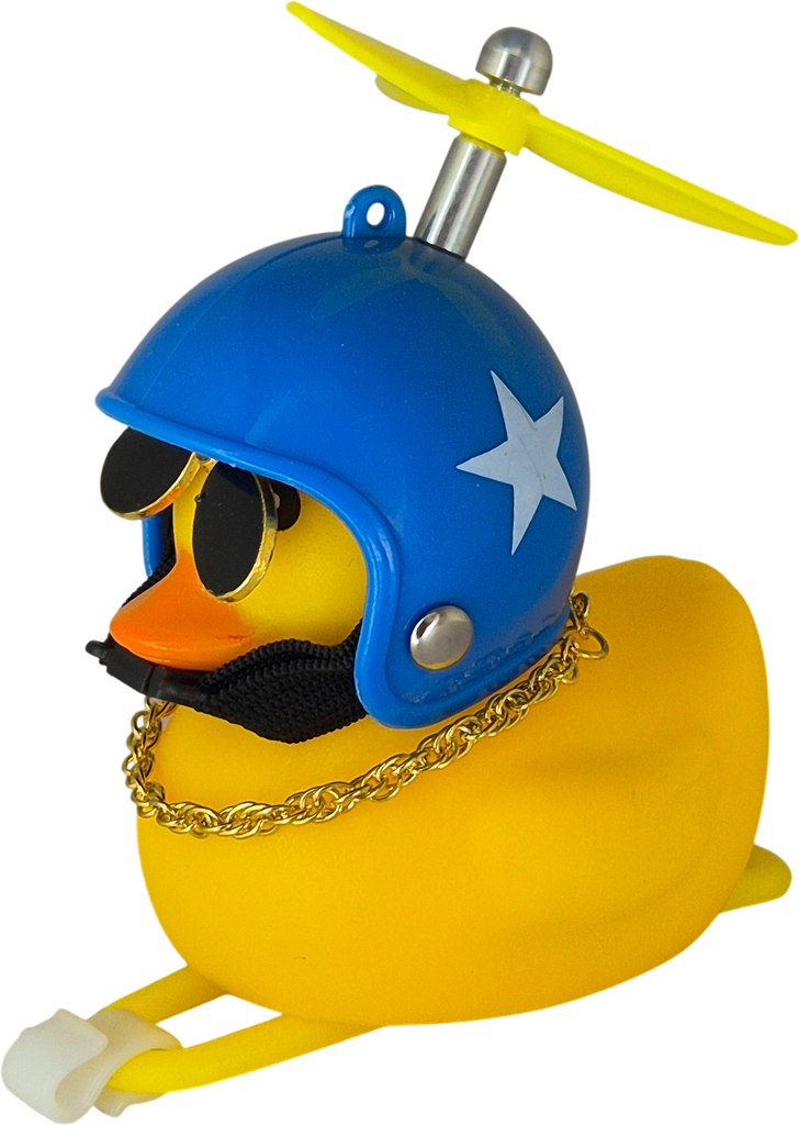 Decoracion duck c/luz blue