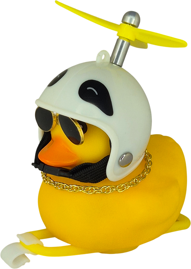 Decoracion duck c/luz white