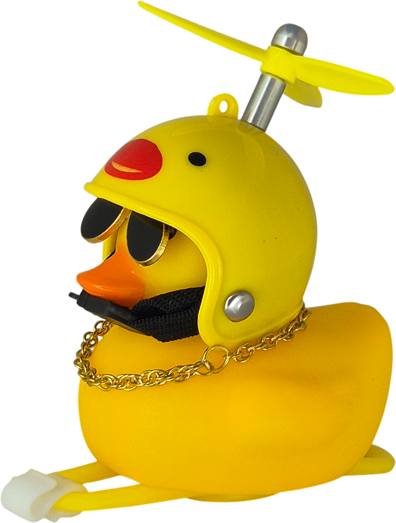 Decoracion duck c/luz yellow