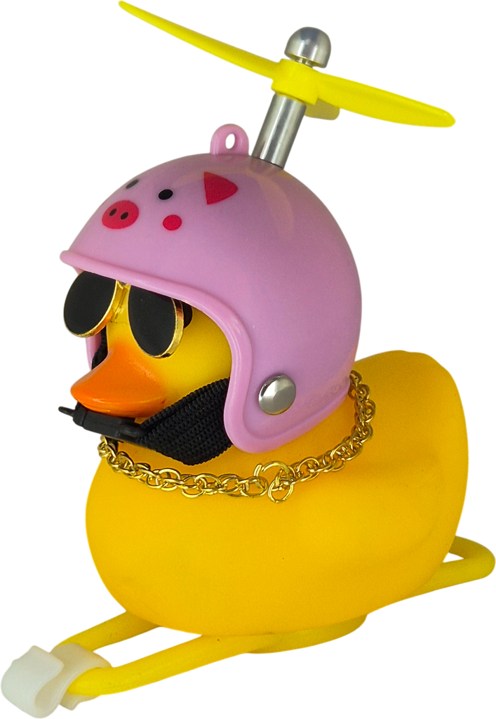 Decoracion duck c/luz pink