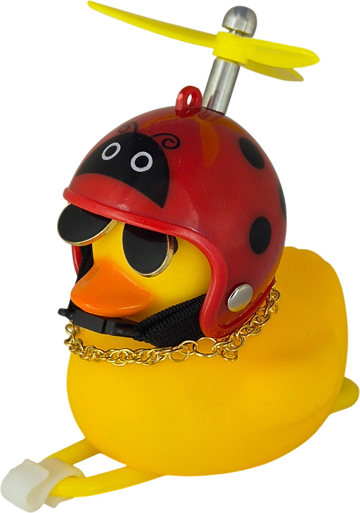 Decoracion duck c/luz light red