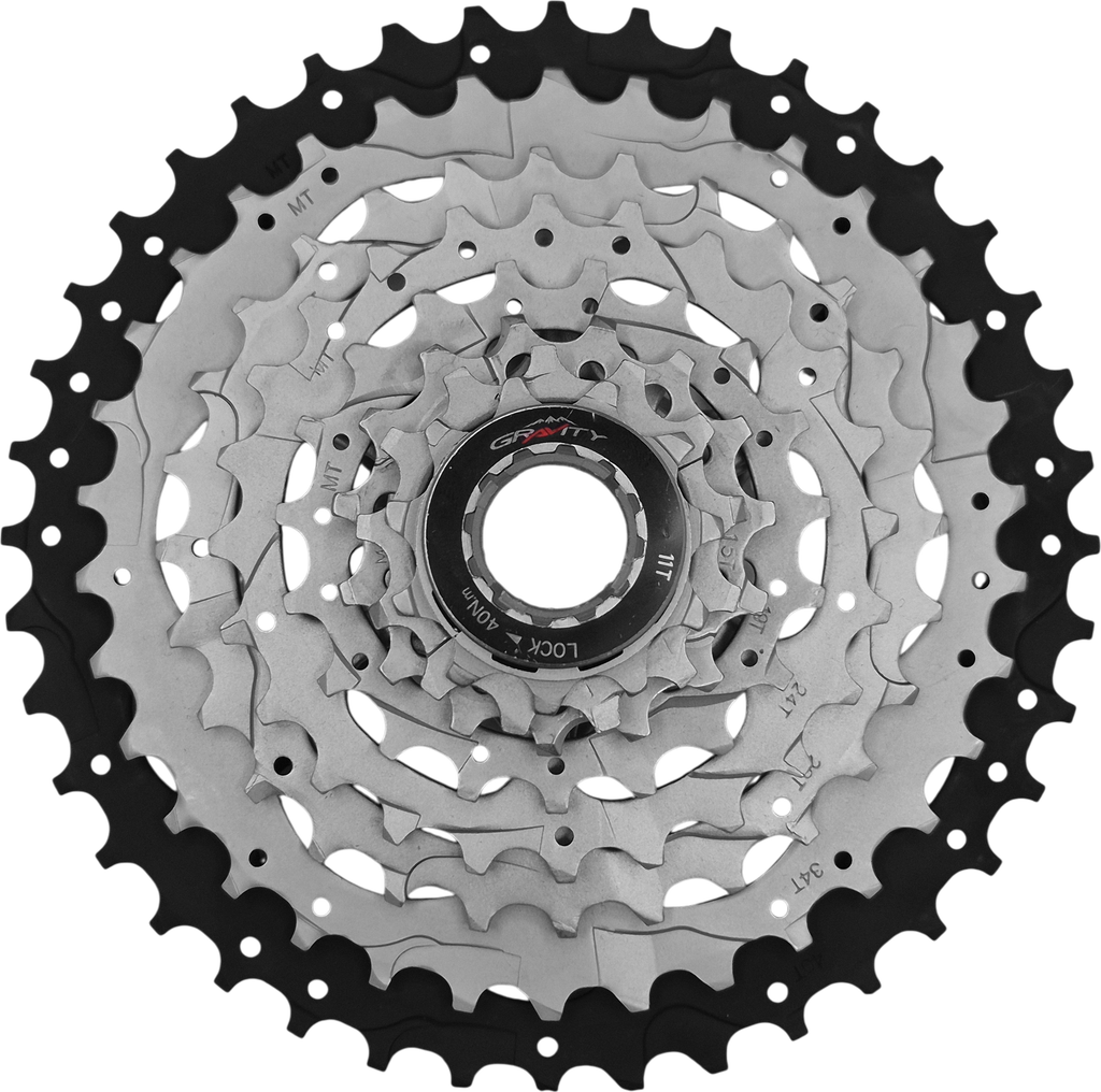 Pacha MTB GRAVITY 8v cassete cromada 11-40T
