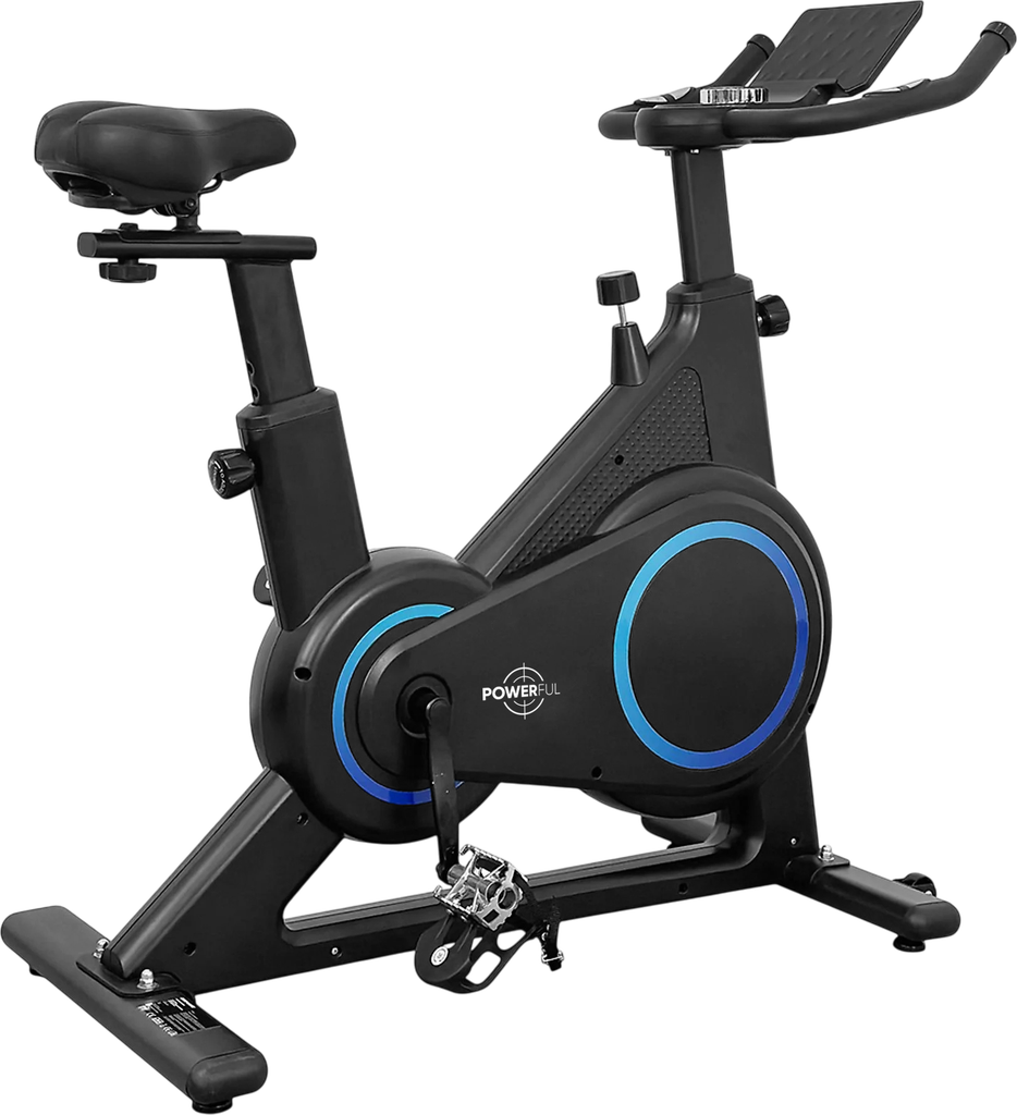 Bicicleta estatica SPINNING YC-700 120Kgs MAX computer black