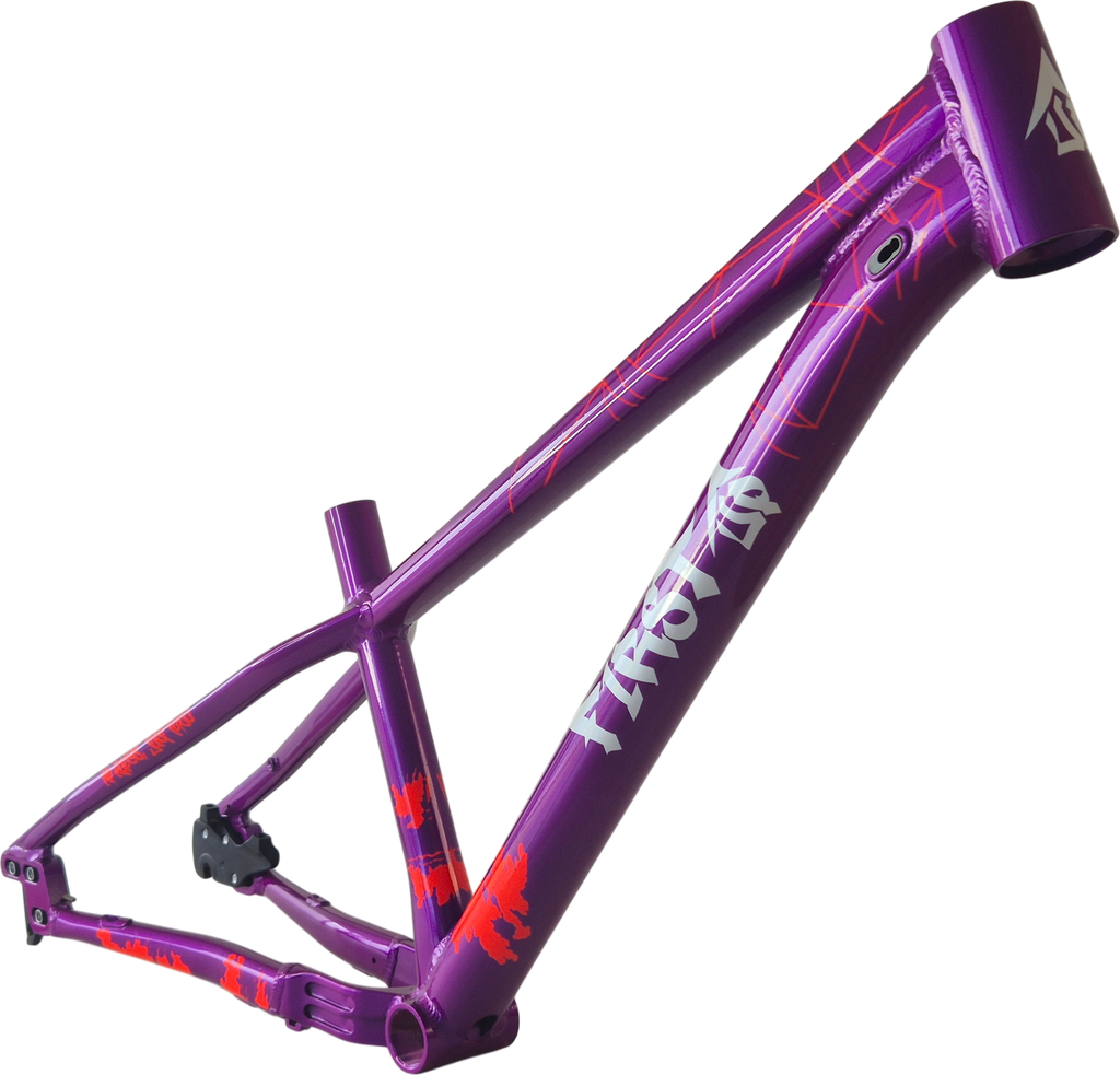 Cuadro F1RST UP-F 26-27,5 STUNT/DIRT disc plr/30.9 c/interno purple