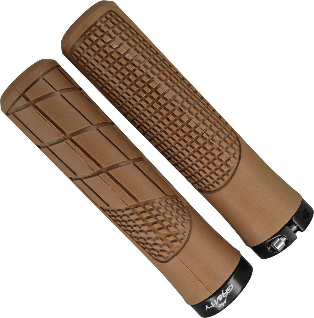 Grip GRAVITY 135mm TPR GRP-334 brown c/seguro black