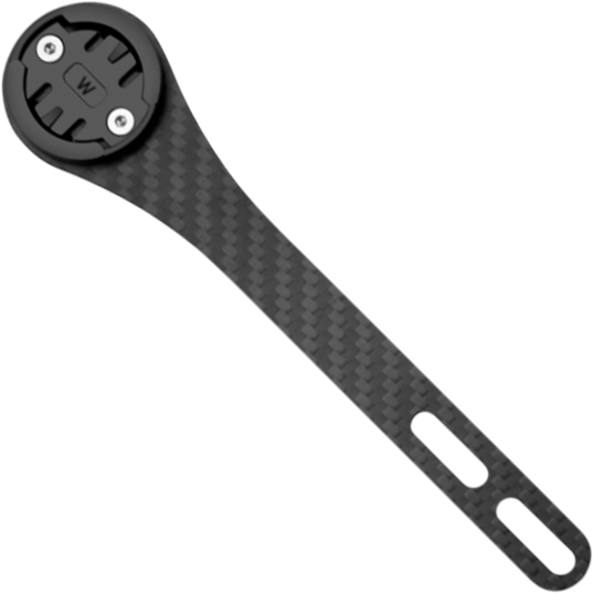 Soporte GRAVITY multi-mount carbon c/garmin, bryton, wahoo p/timon 165mm 