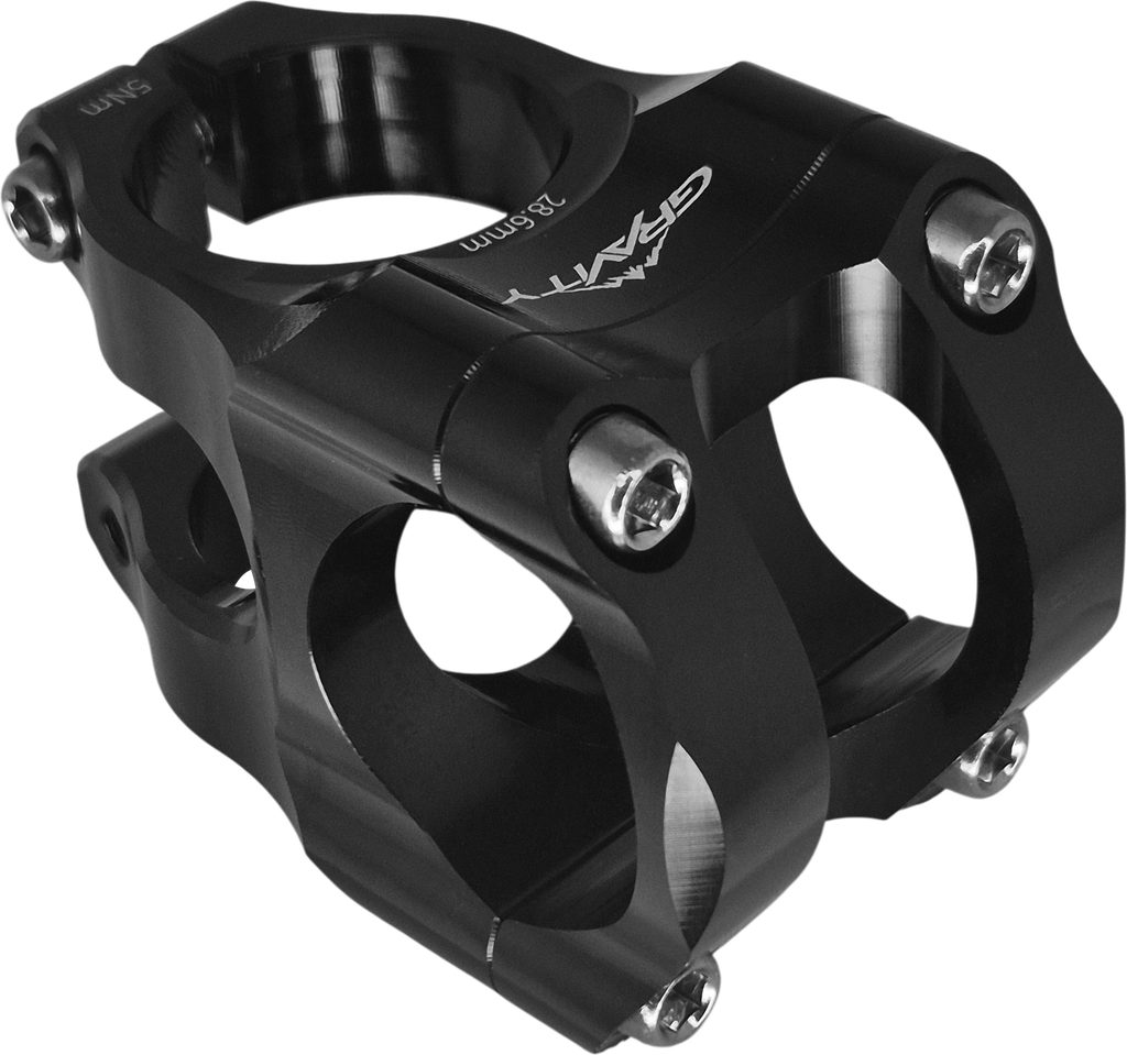 Stem GRAVITY MTB STUNT 341 31,8 E:35MM black