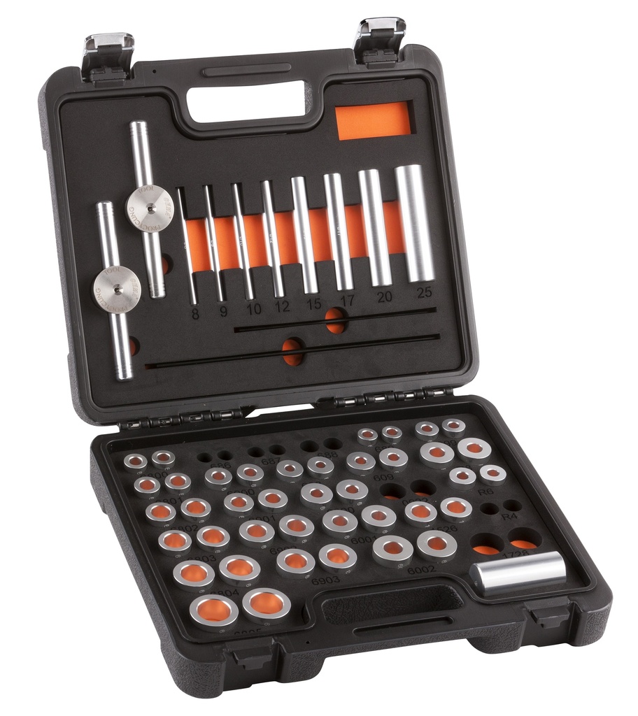 Herramientas CEMA Professional instalacion de rodamientos Kit (53pcs)