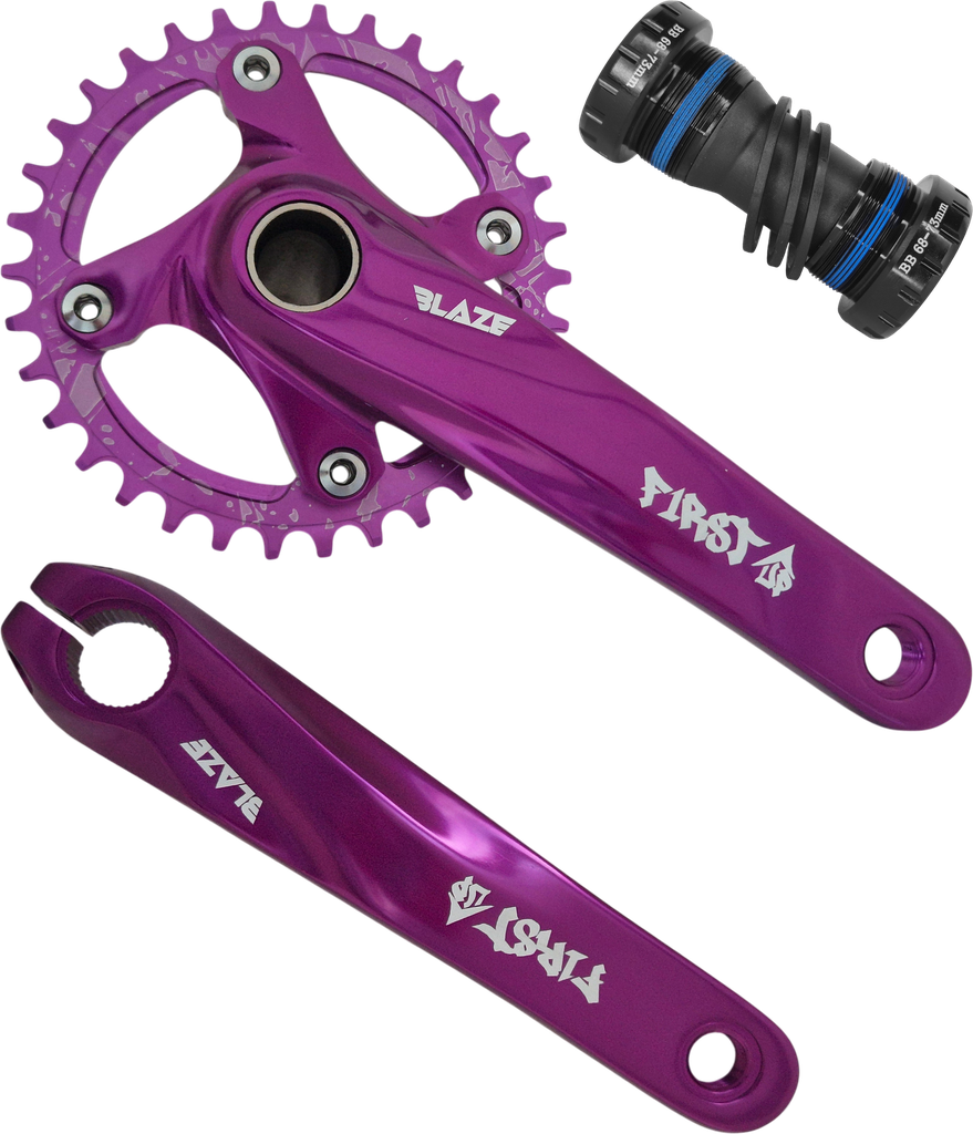 Catalina F1RST UP monoplato integrada 34T 170mm purple caja