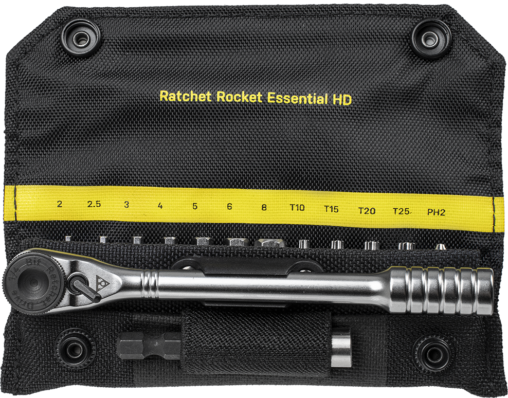 H-TOPEAK Kit RATCHET ROCKET ESSENTIAL HD 15 fun TT2633