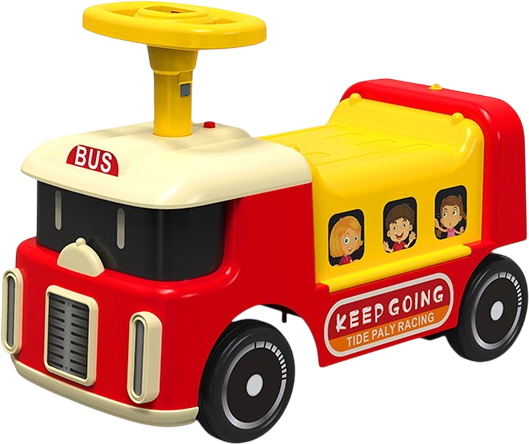 Correpasillo ZERO c/pista de carritos red/beige/yellow