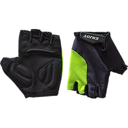[BP-UNI246] Guantes ENJOY ciclismo d/corto MG-07-2234 grey/green Neon M