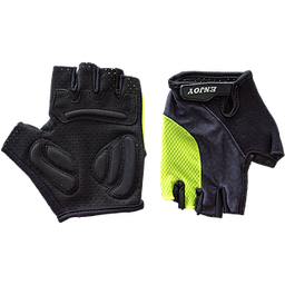 [BP-UNI250] Guantes ENJOY ciclismo d/corto MG-07-2234 grey/yellow Neon M