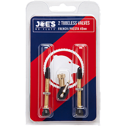 [BP-VAL002] Valvula JOE'S tubeless french/presta 48mm 2pcs 180143