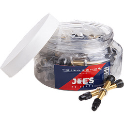 [BP-VAL004] Valvula JOE'S tubeless french/presta 48mm set 20pares
